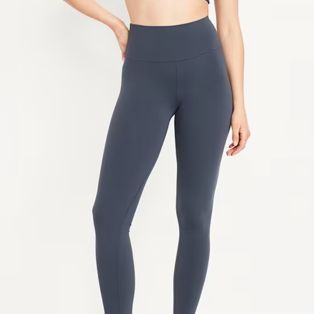 Women's High-Waisted Studio Smooth Full Length Leggings